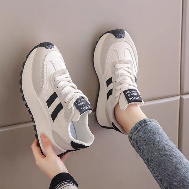 Super Hot Thick Soled Forrest Gump Shoes For Women New Training Shoes With Increased Height And Feet Small Dad Shoes Sports Casual Shoes_vogvips.com