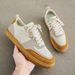 Fashion Men's Vintage Low-Top Sneakers Lace-Up Non-Slip Casual Walking Shoes_vogvips.com