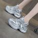 Daddy Shoes Women's Inner Height Increase Thick-soled Soft-soled Muffin Sports And Leisure Women's Shoes_vogvips.com