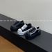 Distressed Color-Block Loafers - Women's Chunky Platform Sneakers (3.5cm Lift, Vintage-Inspired White & Cream, Comfortable Round-Toe Design)_vogvips.com