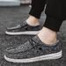 Men's Shoes Fashion Lightweight Men's Slip On Casual Shoes Loafers Sailing Cloth Shoes Trendy Men's Shoes Lazy Shoes_vogvips.com
