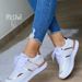 Women's Shoes Large Size Sports Casual Shoes Summer New Thick Bottom Casual Shoes Strap Sports Women's Shoes_vogvips.com