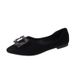 Women's Shoes Toe Shoes Women's Flat Shallow Mouth Single Shoes Pointed Toe Fashionable Slip On Lazy Shoes Loafers_vogvips.com