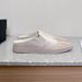 Women's Pointed Toe Flat Sneakers Casual Slip-On Distressed White Shoes Spring New Style Niche Half Slippers_vogvips.com