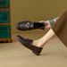 New Grandma Single For Women British Style Retro Loafers Slip On Flat Large Size S Shoes A_vogvips.com