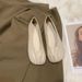 French Low Heel Scoop Shallow Mouth, One Foot Kick, Late Evening Style, 2025 Spring And Autumn New Grandma Shoes,_vogvips.com
