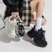 Thick Soled Dad For Spring And Autumn Season New Fashionable Casual Women's Sho, Revealing Feet, Small Sports_vogvips.com