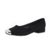 Hui Liya Heel Women, Iron Women's Shoes, Shallow Mouth Chunky Heel, Soft Suede Metal Small Square Toe Leopard Print_vogvips.com