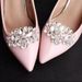 New Detachable Versatile For Everyday Wear, High-heeled Decorations, Bridal Wedding Shoes, Metal Rhinestone Shoe Clips_vogvips.com