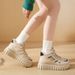 Cotton Shoes Women's Velvet Sports Running Shoes Casual Shoes Platform Height Increase_vogvips.com