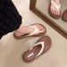 2025 New Women's Summer Flip-Flops For Outdoor Wear, Thick-Soled, Non-Slip, Height-Increasing, Bathroom, Home, Beach_vogvips.com