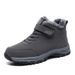 Winter New Anti Slip High Top Cotton Shoes For Mothers, Couple Walking Shoes, Anti Slip And Plush Warm Shoes For Middle-aged And Elderly Mothers_vogvips.com