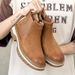 American Slip-On Martin Men's British Style Versatile Zipper Mid-Cut Short Boots_vogvips.com