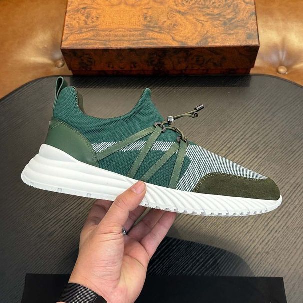 Autumn Winter High-End Genuine Leather Sports Casual Men's Shoes Trendy Low-Key Color Matching Decoration Soft And_vogvips.com