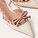 2024 Hualun Backless High Heel Shoes Women Flat Bow Rivet Patent Leather Pointed Toe Flats Fashion Versatile_vogvips.com