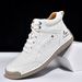 Spring And Autumn Cross-border Hand-sewn Shoes, Soft Loafers, Men's Casual Leather Shoes_vogvips.com