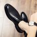 Spring Summer Men's Leather Korean Trendy Wedding Groom Groomsman Formal British Style Brogue Casual Shoes_vogvips.com