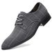 Summer New Large Casual Breathable Pointed Canvas Leather Old Beijing Cloth Men's Shoes_vogvips.com