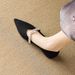 Weiwei Girl French Style Evening Pearl Loafers Pointed Toe Flat Women's Shoes Shallow Mouth plus Size_vogvips.com