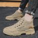 European Warm Series Men's Martin Summer Boots Waterproof Non-Slip Sports Casual Construction Site Work Durable Safety Shoes_vogvips.com