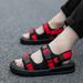 Large Beach For Women, Outdoor Summer Casual Large Size Cross-border Men's Sandals With Velcro Anti-slip Slippers_vogvips.com