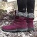 High Top Snow Boots With Thick Fleece And Warm Cotton Boots, Comfortable Hiking Shoes_vogvips.com