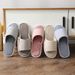 Slippers For Women And Men, Indoor Non-Slip Home Use, All-Season Floor Cotton Linen Soft Sole Spring Summer Linen Slippers_vogvips.com