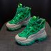 Internal Height Increase Dad For Women 2025 Spring New Style Thick Sole Special Sequin Versatile Casual Fashion Women's_vogvips.com