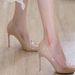 MTX 2025 Non-Chafing Nude High Heels Design Sense Temperament New Style Comfortable Thin Heel Niche Single Shoes For Women_vogvips.com