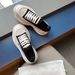 LowTop Canvas ThickSoled HeightIncreasing LaceUp RoundToe Unisex Couple Casual Dad Shoes ColorBlock D_vogvips.com