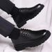 2026 New Leather Men's Casual British Style Business Shoes, Thick-Soled Trendy Versatile Lace-Up Work Shoes For Men_vogvips.com