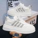 2025 Casual Autumn White Fashion New Sports Breathable Student Versatile Board Shoes Men's Trendy_vogvips.com