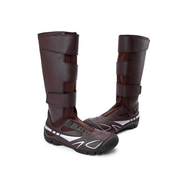 Women Boxing Boots SGIRLTWTW High Tube Boxing For Women, Sports Casual Flat Riding Slim Boots, Over-The-Knee Long Boots_vogvips.com