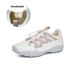 New Breathable White For Women 2026 Summer Outfit Casual Fashion Women's Sports Versatile Thick-Soled Shoes_vogvips.com