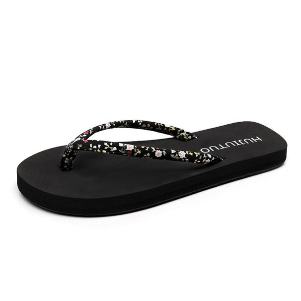 Summer Korean Style Women's Wedge Heel Flip Flops Platform Beach Shoes Fashionable And Trendy Flat Sandals for Casual Wear_vogvips.com