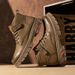 European Warm Series Cardile Crocodile Martin High-top Autumn Winter Boots Men's Leather Shoes Thick-soled Height-increasing_vogvips.com