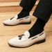 Tassel Loafer Slip On Driving Suede Moccasins Mens Comfortable Leather For Men Outdoor Fashion Man Casual Shoes_vogvips.com
