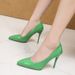 High Heels Women Pointed Toe 2024 New Spring Autumn European And American Style Shallow Mouth Single Women's Thin Heel_vogvips.com