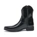 Martin Boots Men's High-top Shoes Pointed Short Boots Medium Tube Heightening Zipper Casual Leather Boots_vogvips.com