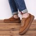 High Top Casual Breathable Designer Shoes Suede Leather Loafers Business Office Shoes For Men Driving Moccasins Plush_vogvips.com