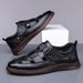 2025 Summer Genuine Breathable Hollow Casual For Men Simple Comfortable Soft Leather Hole Sandals_vogvips.com