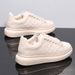 Men's Genuine Leather High Top Sneakers Breathable Lightweight Casual Sports Shoes Classic Autumn Winter Trainers Red White Black_vogvips.com