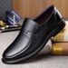 ct Ct Suitable For All Seasons Single New Business Casual Men's Genuine Middle-aged And Elderly Leather Soft Sole Cowhide Large Size Dad Shoes_vogvips.com