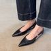 Women's Hollow out Flat Sandals Pointed Toe Open Toe Low Cut Summer Wear Exquisitely Beautiful And Sophisticated Shoes_vogvips.com