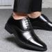 Euro Step 2025 New Brogue Korean Style British Trendy Casual Business Leather Men's Large Size Shoes_vogvips.com