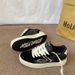 Trendy Black Thick-soled Loafers For Men, 2026 Spring New Korean Version, Niche Versatile Street Style Casual Sneakers_vogvips.com