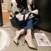 Fashion Sexy Women's Flat Sandals Summer New Style European American Pointed Toe Transparent Crystal Heel Rhinestone Sandals For Ladies Daily Outing_vogvips.com