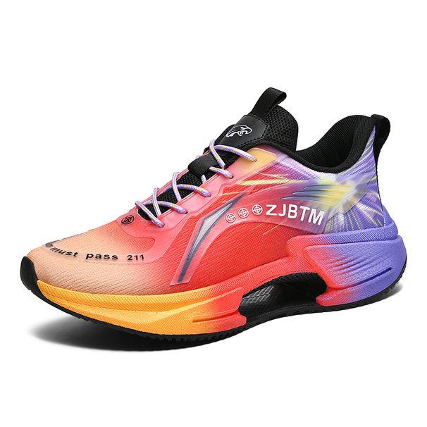High School Entrance Examination Physical Fitness Test Running Shoes, Track And Field Training Mesh Breathable Sports Shoes_vogvips.com