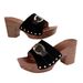 Chunky Slippers Women's Summer Fashion Casual New Sandals_vogvips.com
