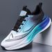 Men's Shoes 2025 Spring And Summer Mesh Breathable Plaid Running Shoes Lightweight Easiest For Match Cushioning Non-Slip Wear-Re_vogvips.com